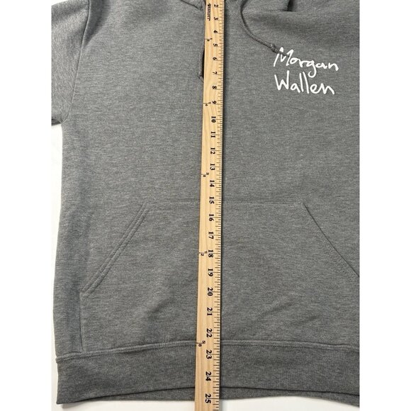 Morgan Wallen Grey Sweatshirt Hoodie Women’s S Dangerous Album Songs Graphic - Picture 11 of 16